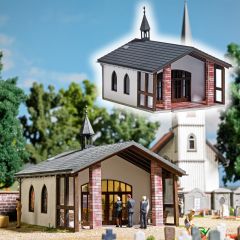 Busch 1566 Friedhofskapelle/Trauerhalle (Spur H0)