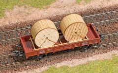 Busch 1688 Holzkabeltrommeln H0 (Spur H0)