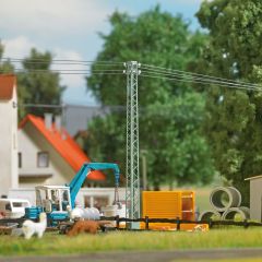 Busch 1752 Freileitung Gittermast H0 (Spur H0)
