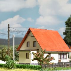 Busch 1754 Freileitung 3 Holzmasten H0 (Spur H0)