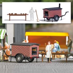 Busch 1827 Mobiler Brotbackofen H0 (Spur H0)