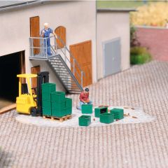 Busch 1871 Unfall in der Brauerei H0 (Spur H0)