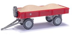 Busch 210010226 Anhänger T4 m.Kies rot (Spur H0)