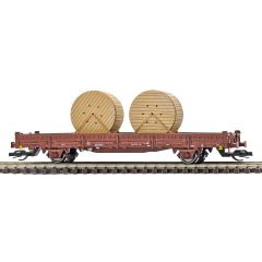 Busch 31519 Flachwagen Ks/Kabeltrommel TT (Spur TT)