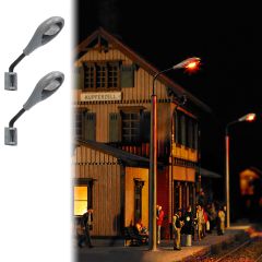 Busch 4133 2 Wandlampen (LBL) H0 (Spur H0)