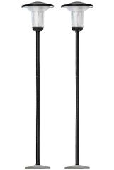 Busch 4144 2 schw. Siedlungslampen H0 (Spur H0)