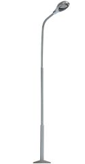 Busch 4155 Stahlrohrmast-Lampe H0 (Spur H0)