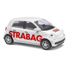 Busch 49562 Smart Forfour 14, Strabag (Spur H0)