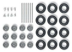 Busch 49974 SET: Niederdruckbereifung (Spur H0)