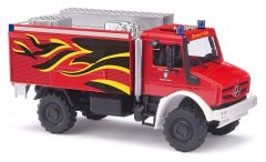 Busch 51055 Mercedes Unimog Feuerwehr (Spur H0)