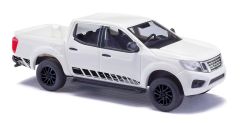Busch 53712 Nissan Navara, N-Guard, Weiß (Spur H0)