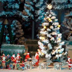 Busch 5411 Beleuchteter Weihnachtsbaum (Spur H0)