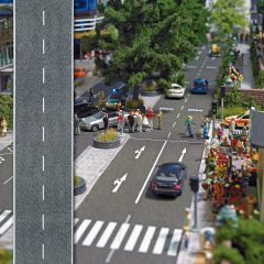 Busch 6039 Betonstraße H0 (Spur H0)