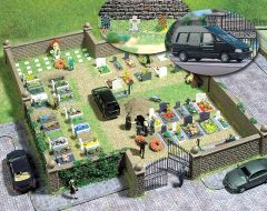 Busch 6049 Motiv-Set »Friedhof« H0 (Spur H0)