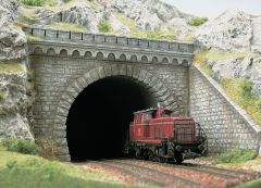 Busch 7023 Tunnelportal 2-gl H0 (Spur H0)
