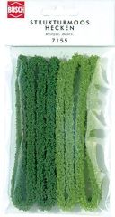 Busch 7155 Struktur-Hecken N/Z (Spur N)
