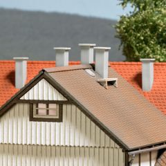 Busch 7750 Mini Set: Schornsteine H0 (Spur H0)