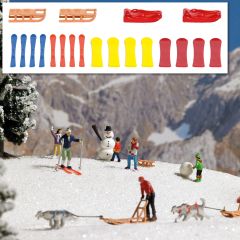 Busch 7769 M-Set:Schlitten/Ski H0 (Spur H0)