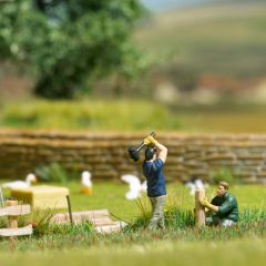 Busch 79853 Action Set: Koppelzaun aufste (Spur H0)