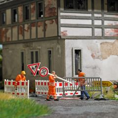 Busch 79900 A-Set:Absperrungen aufstellen (Spur H0)