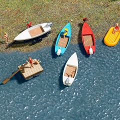 Busch 8057 Boote-Set N (Spur N)