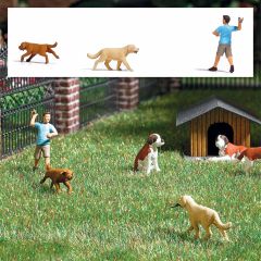 Busch 8858 Apportierspiel m.Hunden TT (Spur TT)