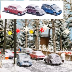 Busch 89010 3 verschneite Autos (Spur H0)