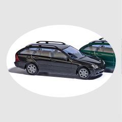 Busch 89136 Mercedes C-Klasse T schw. (Spur H0)