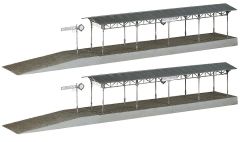 Faller 120204 2 Bahnsteige (Spur H0)