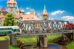 Faller 120497 Stahlbrücke, 2-gleisig (Spur H0)