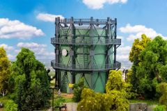 Faller 130157 Gasometer mit Rohrleitungen (Spur H0)