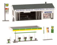 Faller 130345 Tankstelle mit Servicegebäude (Spur H0)