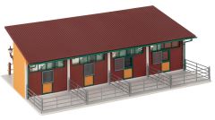 Faller 130597 Pferdestall mit 4 Pferden (Spur H0)