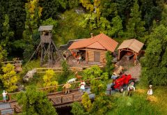 Faller 130637 Jagdhütte mit Hochsitz (Spur H0)