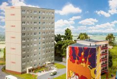 Faller 130801 Plattenbau P2 Basispackung (Spur H0)