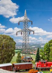 Faller 130898 2 Freileitungsmasten (110 kV) (Spur H0)