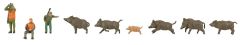 Faller 151701 Jäger und Wildschweine (Spur H0)