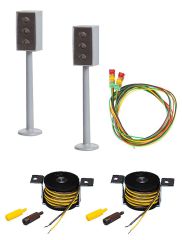 Faller 161656 2 LED-Ampeln mit Stopp-Stelle (Spur H0)