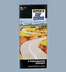 Faller 161660 6 Fahrbahnteile (Spur H0)