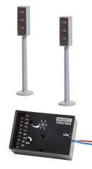 Faller 161840 2 LED-Ampeln mit Elektronik (Spur H0)