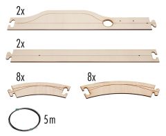 Faller 161900 Laser-Street Basis-Set Straße (Spur H0)