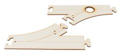 Faller 161939 Laser-Street Abzweigung links (Spur H0)