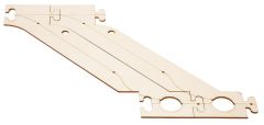 Faller 161943 Laser-Street Parkharfe Ergänz (Spur H0)