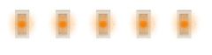 Faller 163753 5 SMD-LEDs, orange (Spur H0)