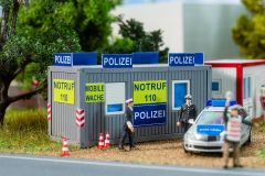 Faller 180338 Bürocontainer Polizei und DRK (Spur H0)