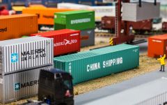 Faller 180844 40 Container CHINA SHIPPING (Spur H0)