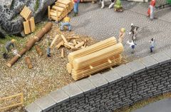 Faller 180872 2 Schwartenbretterstapel (Spur H0)