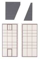 Faller 180895 Glaseckelement, Goldbeck (Spur H0)