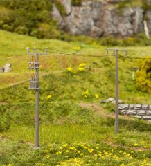 Faller 180928 4 Strommasten (Spur H0)