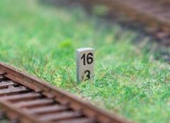 Faller 180952 10 Hektometersteine (Spur H0)